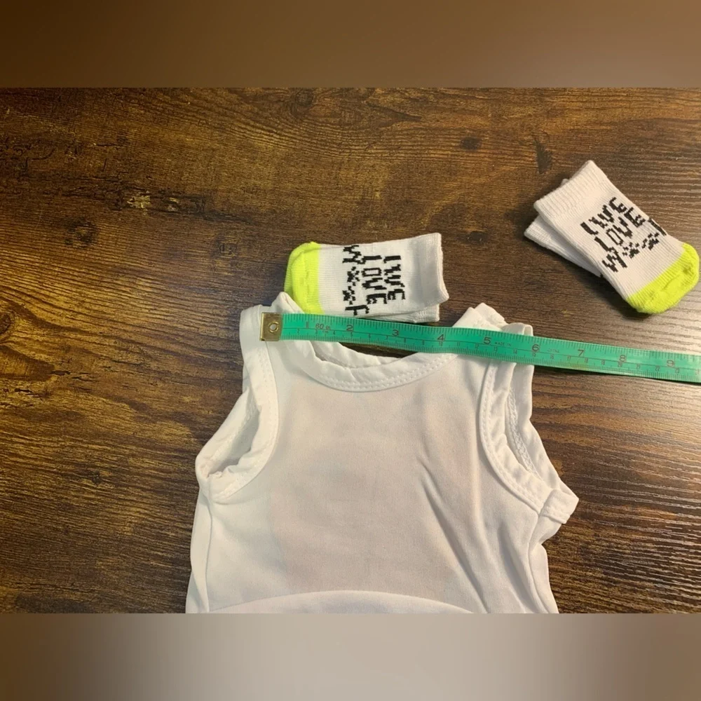 3/$20 Dog tee and booties - Picture 4 of 4